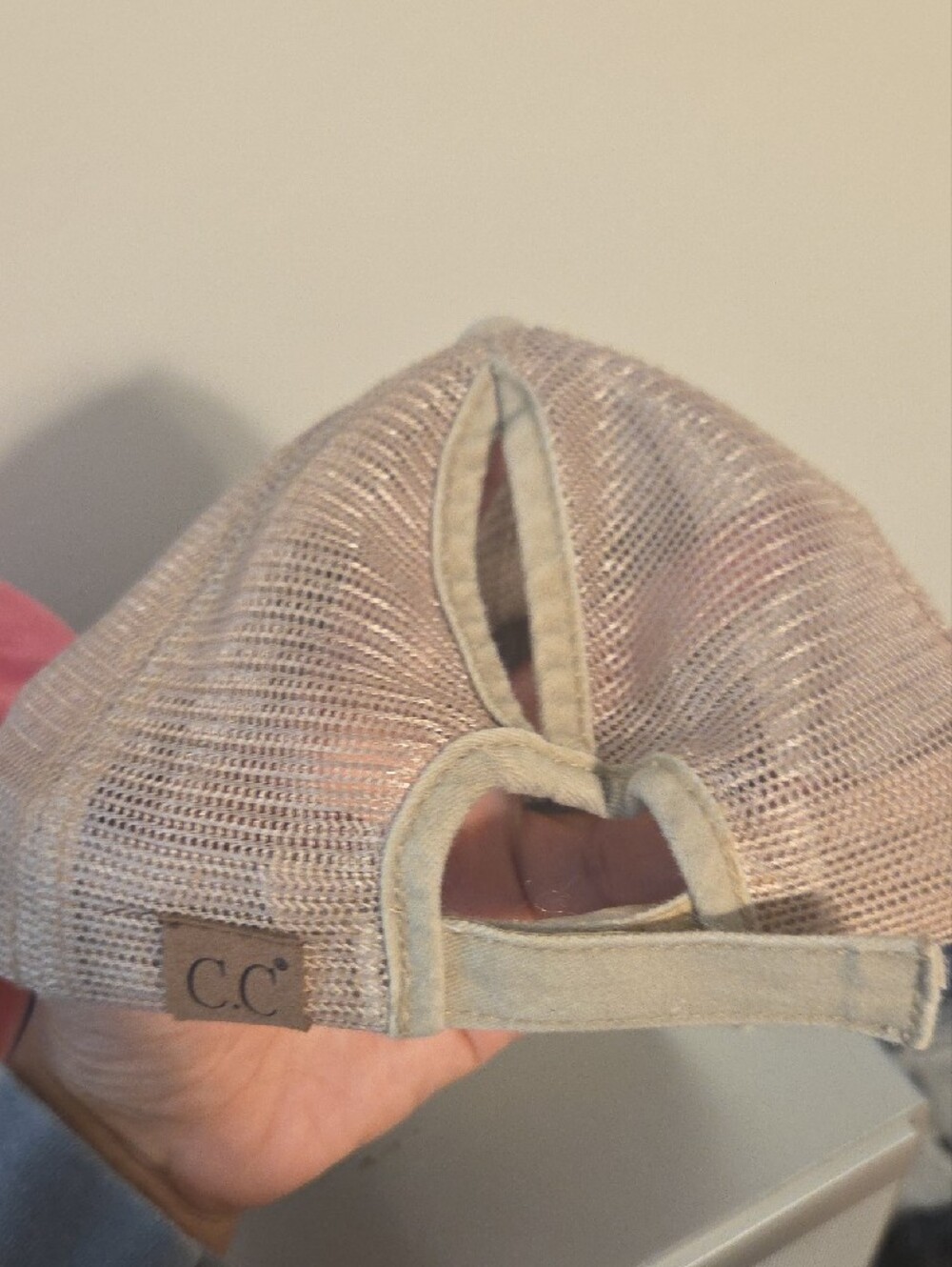 Distressed Baseball Cap - C.C. - Picture 3 of 5